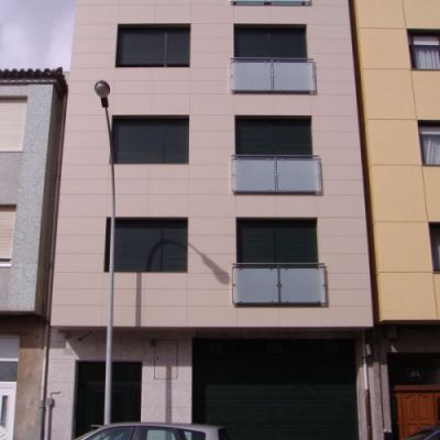 Terrazas acristaladas para edificio