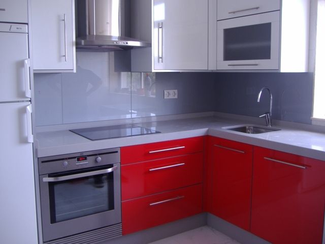 Decoración en vidrio para cocina