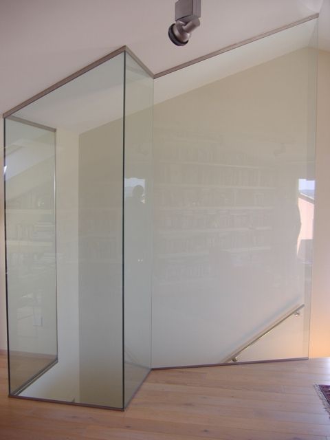 Estructura acristalada para interior