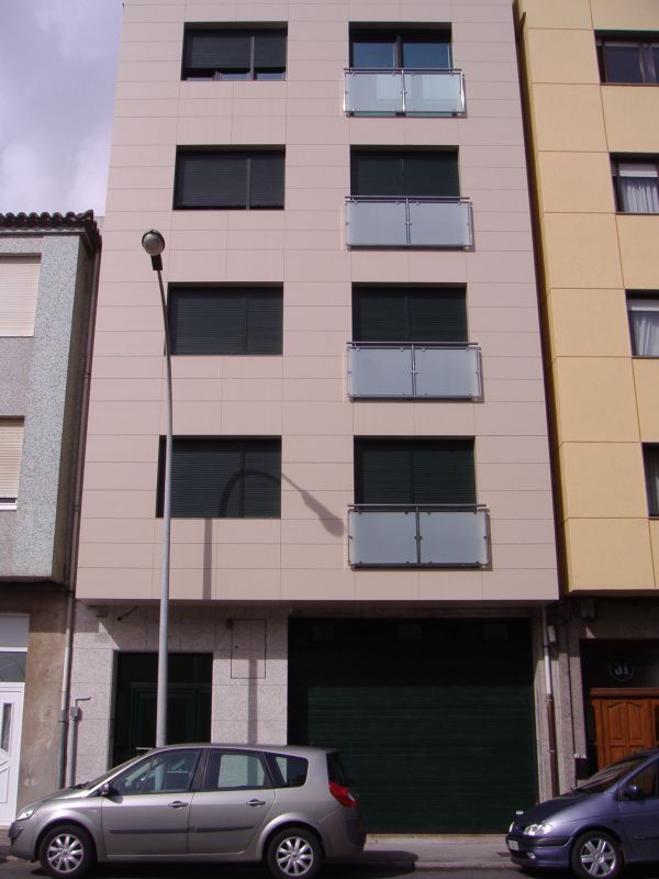 Terrazas acristaladas para edificio