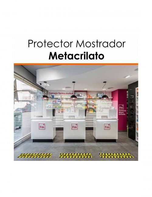 Mamparas Protección Metacrilato Anticontagio